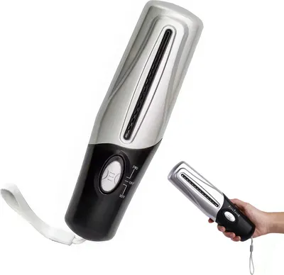 Produktbild von Multifunktionaler Hand-Papierzerkleinerer – 320g leicht, 4xAA Batterien oder USB, Home Office