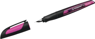 Produktbild von Schulfüller Easybuddy Feder A schwarz/magenta Packung mit 3 Stück