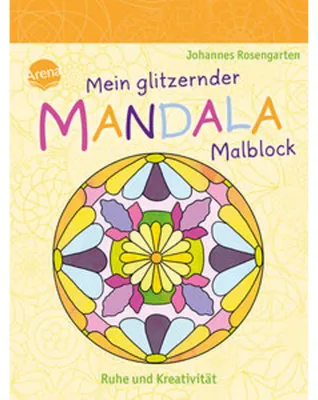 Image de Mon bloc de coloriage mandala scintillant ? Calme et créativité