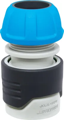 Image de Raccord rapide AQUACRAFT® 550025, SoftTouch 1/2", 13 mm, STOP, de jardin, pour tuyau