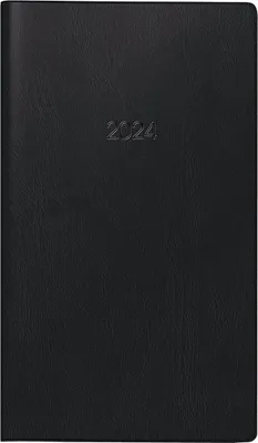 Obrázek produktu pro 2024 Zvonkový kalendář 2S/1Mo 9x15cm černý