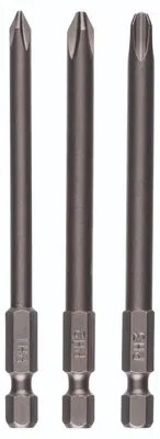 Produktbild von Bosch Schrauberklingen-Set für Phillips-Kreuzschlitzschrauben (PH), 3-tlg.
