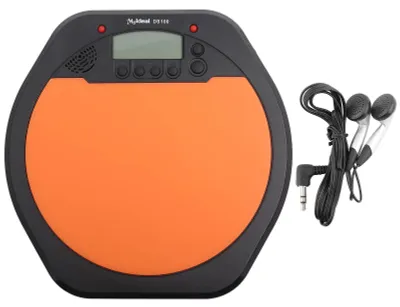 Obrázek produktu pro Digitální elektronický bubenický trenažér s metronomem a sluchátky
