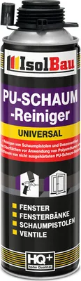 Produktbild von Isolbau 1 x 500 ml Dose PolyurethanSchaum Reiniger - Schaumreiniger für Polyurethan- Schaumpistolen, Pistolenreiniger, Reinigungsmittel, Entfetter