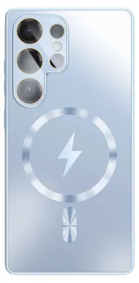Immagine prodotto di Custodia per smartphone MagSafe, con ricarica magnetica, protezione per l'obiettivo della fotocamera, colore blu, compatibile con Samsung Galaxy S26 Ultra 5G