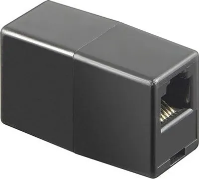 Image de Connecteur réseau 8P/8C RJ45, noir