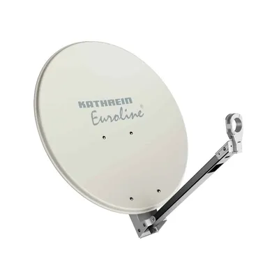 Produktbild von KATH Offset-Parabol-Spiegel KEA 750/W 75cm Alurefl. Metall-Rückenteil weiß