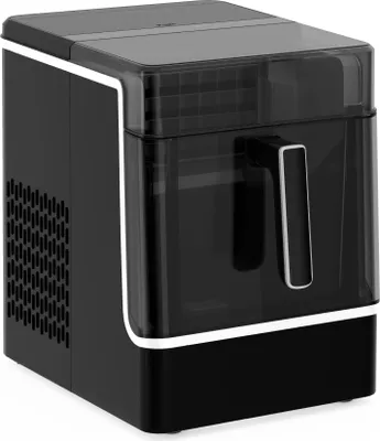 Produktbild von Klarstein Eiswürfelmaschine - 23 kg/24 h, 32 Eiswürfel/Zyklus, Automatische Reinigung, 2 kg Wassertank, Edelstahl, Intuitive Steuerung, Ideal Für Partys & Heiße Tage, Schwarz