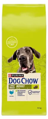 Zdjęcie produktu dla Purina DOG CHOW Large Breed Adult, Dorosły, Indyk, 14 kg