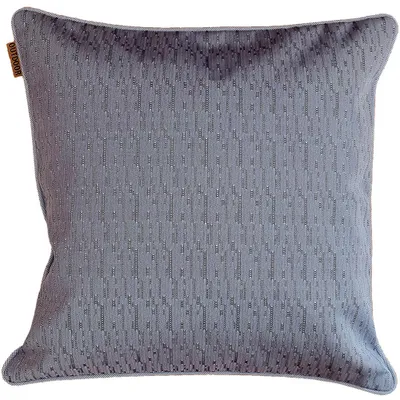 Produktbild von Kissen-Bezug Outdoor Jacquard dunkelgrau 40x40 cm