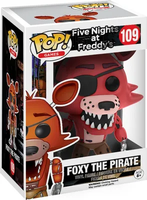 Produktbild von Five Nights at Freddy's - Foxy The Pirate 109 - Funko Pop! Vinyl Figur