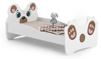 Zdjęcie produktu dla Łóżko dziecięce Teddy Bear 160x80 z materacem