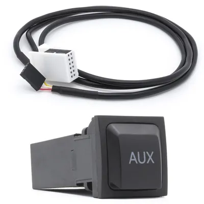 Für Skoda RCD 510 310 300 210 RNS 510 315 AUX In Einbau Adapter Auto Radio in der Farbe von Tradefox GmbH