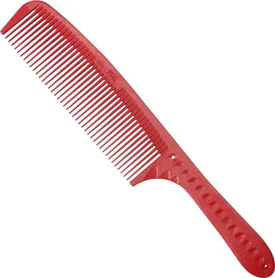 Obrázek produktu pro Holičský hřeben 7,6" J201 Červený
