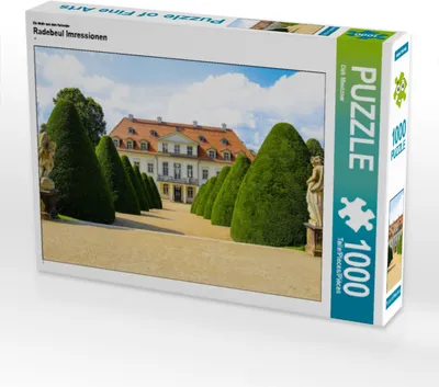 Produktbild von CALVENDO Puzzle Ein Motiv aus dem Kalender Radebeul Imressionen 1000 Teile Puzzle quer | 1000 Teile Lege-Größe 64x48cm Foto-Puzzle für glückliche Stunden