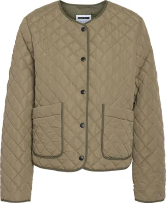 Produktbild von NOISY MAY Leichte Steppjacke kariert mit Druckknöpfen Größe: XS