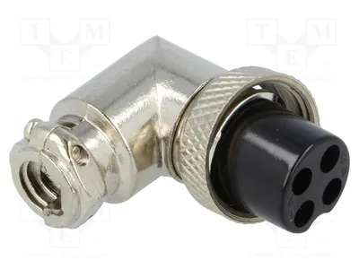 Image de 1 x connecteur femelle pour câbles, type MIC354, connecteur pour microphone, broches : 4