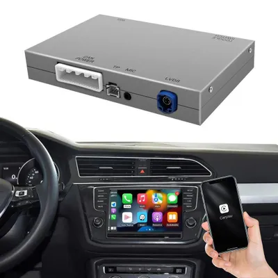Produktbild von AUTOABC CarPlay Android Auto Interface VW/Skoda/Seat MIB1/MIB2 – Plug & Play OEM Look (Golf/Passat/Tiguan/Octavia/Superb/Leon)