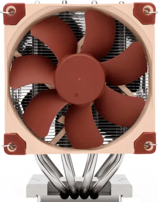 Produktbild von Noctua NH-D9 DX-4677 4U, Luftkühlung, 9,2 cm, 400 RPM, 2500 RPM, Aluminium, Beige, Braun