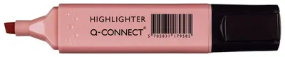 Zdjęcie produktu dla Zakreślacz Q-Connect® KF17958 - ok. 2 - 5 mm, pastelowy różowy