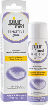 Immagine prodotto di Pjur - Med Sensitive Glide Lubrificante A Base Acqua 100 Ml