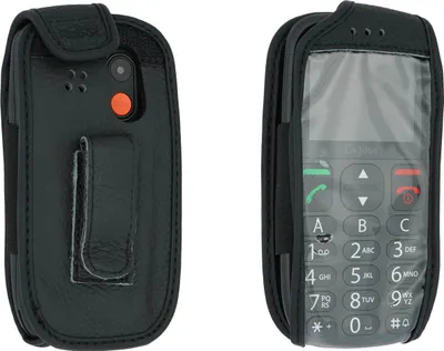 Obrázek produktu pro Ledertasche Gürtelclip für Gigaset GL390