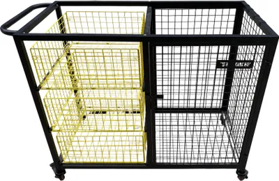 Zdjęcie produktu dla Wózek magazynowy na kółkach - 1080 x 520 x 940 mm