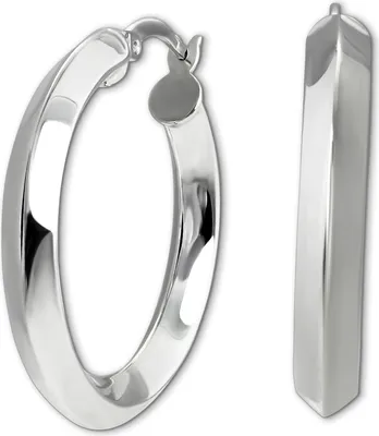Produktbild von SilberDream Damen SilberDream Ohrringe silberfarben Creolen 925 Silber D2SDO4462J