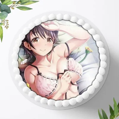 Produktbild von Für die Geburtstags Torte ein Tortenaufleger, Zuckerbild mit dem Motiv: Anime Manga, Essbares Foto für Torten, Fondant, Ø 20cm, 0321w