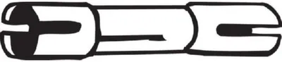 Obrázok produktu pre BOSAL 265-131 Výfukové potrubie Opel Corsa B