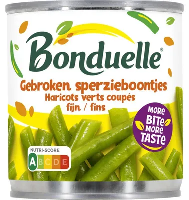 Immagine prodotto di Bonduelle Broken Sperzieboontjes Fine 200g – Pezzi di fagiolini freschi