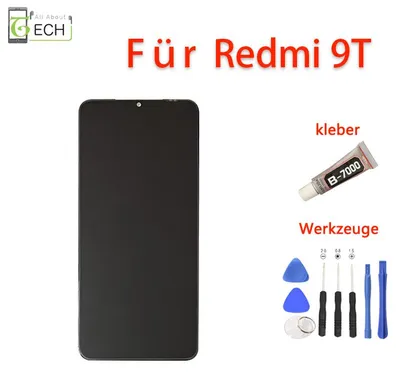 Produktbild von Für Xiaomi Redmi 9T M2010J19ST LCD Display Bildschirm Touch Screen Schwarz