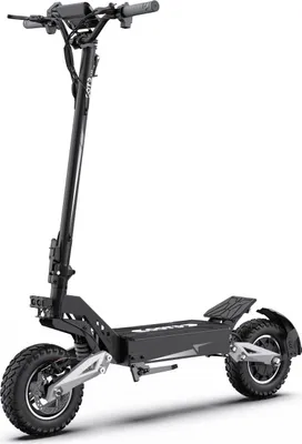 Produktbild von Elektroroller OOTD T10 - Motor 500W Akku 48V13.5AH 11" Reifen Scheibenbremse - Schwarz Grau