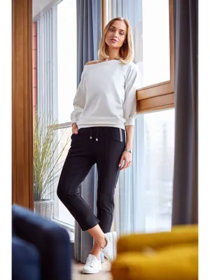 Obrázek produktu pro Made of Emotion Dámské kalhoty joggers Gyurmey M411 černá XL