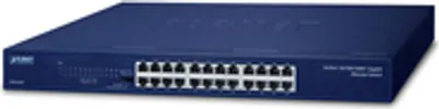 Obrázok produktu pre PLANET GSW-2401 PLANET Gigabitový prepínač N-Way 24 portov 10/100/1000 Mb/s, 24x RJ45 pre montáž do stojana
