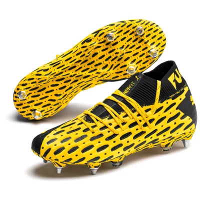 Produktbild von Puma Future 5.1 NETFIT MxSG Fußballschuh Herren Erwachsene gelb / schwarz 7 UK - 40.5 EU