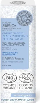 Produktbild von Natura Siberica Black Purifying Peeling Mask 75ml
