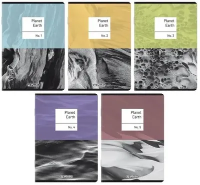 Zdjęcie produktu dla Zeszyt A5/60K linia Premium Earth (10szt) HERLITZ
