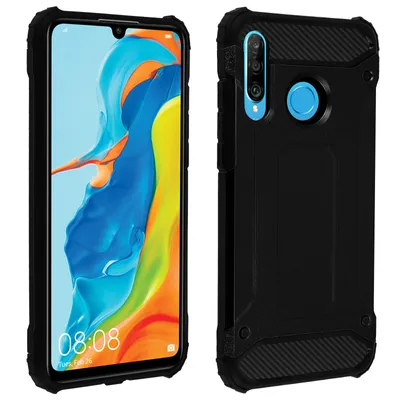 Produktbild von Avizar, Stoßfeste Schutzhülle für Huawei P30 Lite, Schwarz