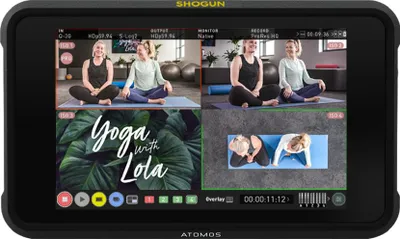 Immagine prodotto di Atomos Shogun 7, nero, 3840 x 2160 pixel, 60 fps, 33 W, 214 mm, 45 mm