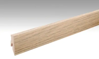 Produktbild von MEISTER Fußleiste Profil 3 PK Eiche Alabaster 1176 für Lindura-Holzböden - 2380 x 60 x 20 mm