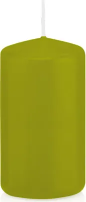 Produktbild von Stumpenkerzen Grün Ø 38 x 80 mm, 24 Stück