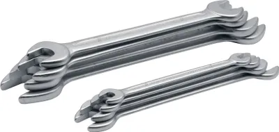 Produktbild von Elora Doppelmaulschlüssel-Satz DIN 3110, 8-teilig 6-22 mm, ELORA-100S 8M