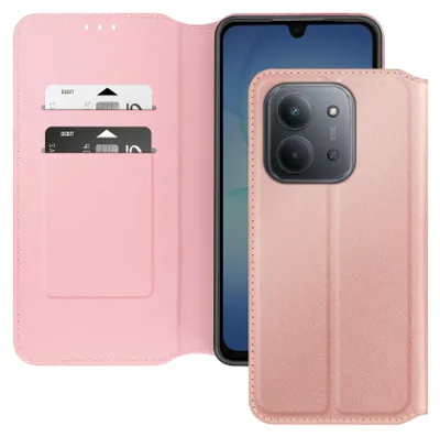 Produktbild von Avizar, Klappetui Xiaomi Redmi 15C Magnetisch Mit Kartenfach Standfunktion, Rosa