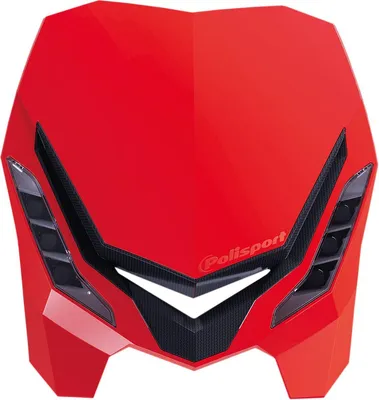 Produktbild von POLISPORT E-Blaze Scheinwerfermaske Rot/Schwarz