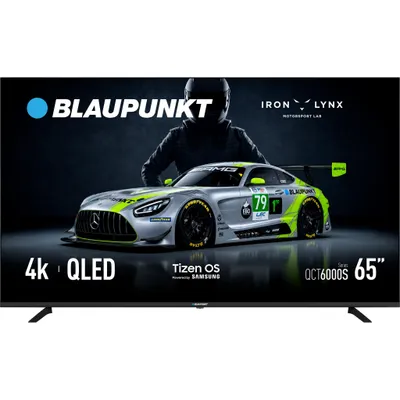 Zdjęcie produktu dla Telewizor Blaupunkt 65QCT6000S 65" QLED 4K UHD Smart TV Tizen OS HDR Wi-Fi Bluetooth
