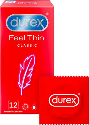 Immagine prodotto di Durex Feel Thin Classic Preservativi 12 pz