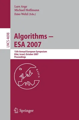 Obrázek produktu pro Algorithms - ESA 2007