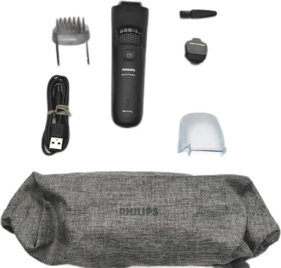 Produktbild von Philips Beard Trimmer 5000 Series BT5765/15 Bartstyling mit Haarauffangschale, Keine Wartung – muss nicht geölt werden, Akku, Selbstschärfende Rollen, Schwarz