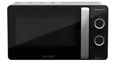 Productafbeelding van Cecotec 01529, Werkblad, Magnetron met grill, 20 liter, 700 watt, Roterend, Zwart